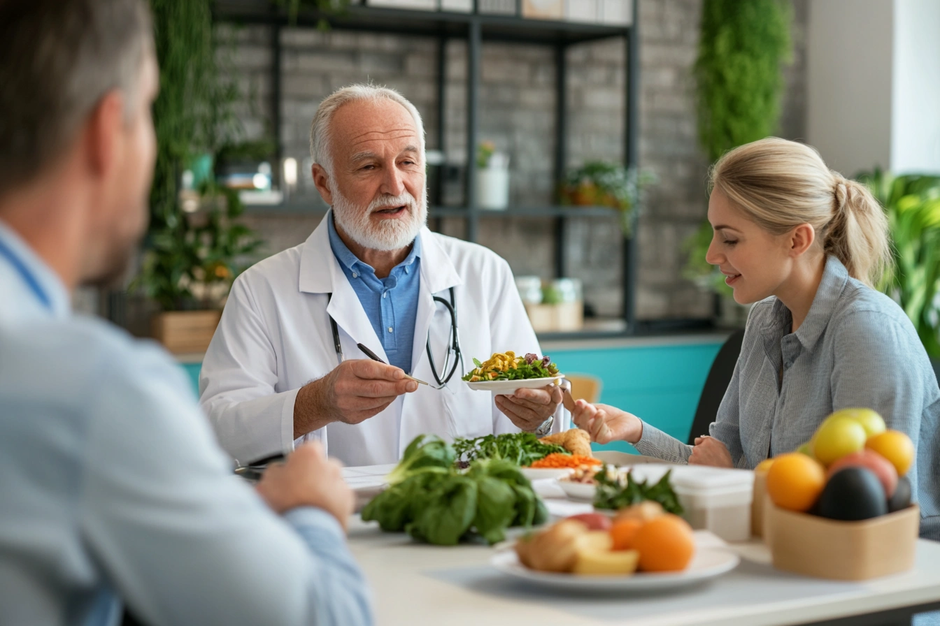 Пенсіонери отримують консультації щодо здорового харчування